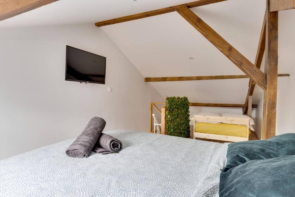 Duplex Moderne Cosy - Proche Porte D'Italie - Parking Ле-Кримлен-Бисетр Экстерьер фото